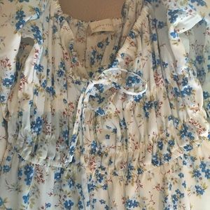 Floral mini dress size small